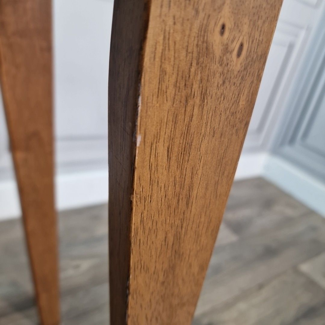 photo furniture Retro Side Coffee Table – Simple Utility Design – Mid Century Vintage Wooden Mcm