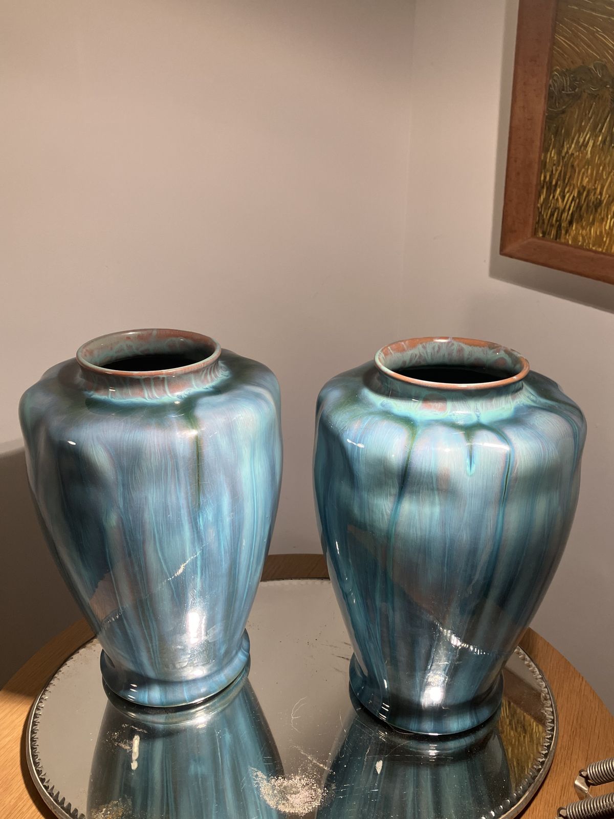 Rare Pilkington Lancastrian Vases By Robert Tunnicliffe 1911 photo furniture