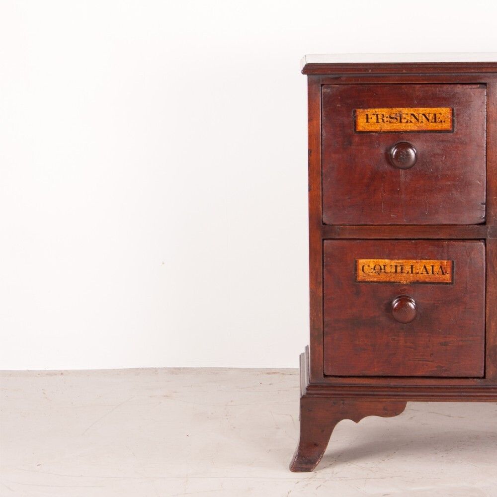 photo for sale Chemist's Apothecary Chest Of Drawers