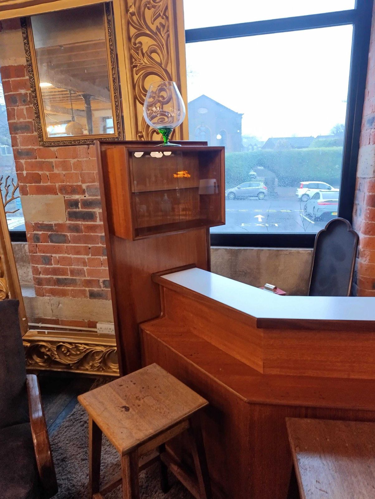 Mid Century Teak Bar / Cocktail Cabinet By Turnidge Of London photo furniture