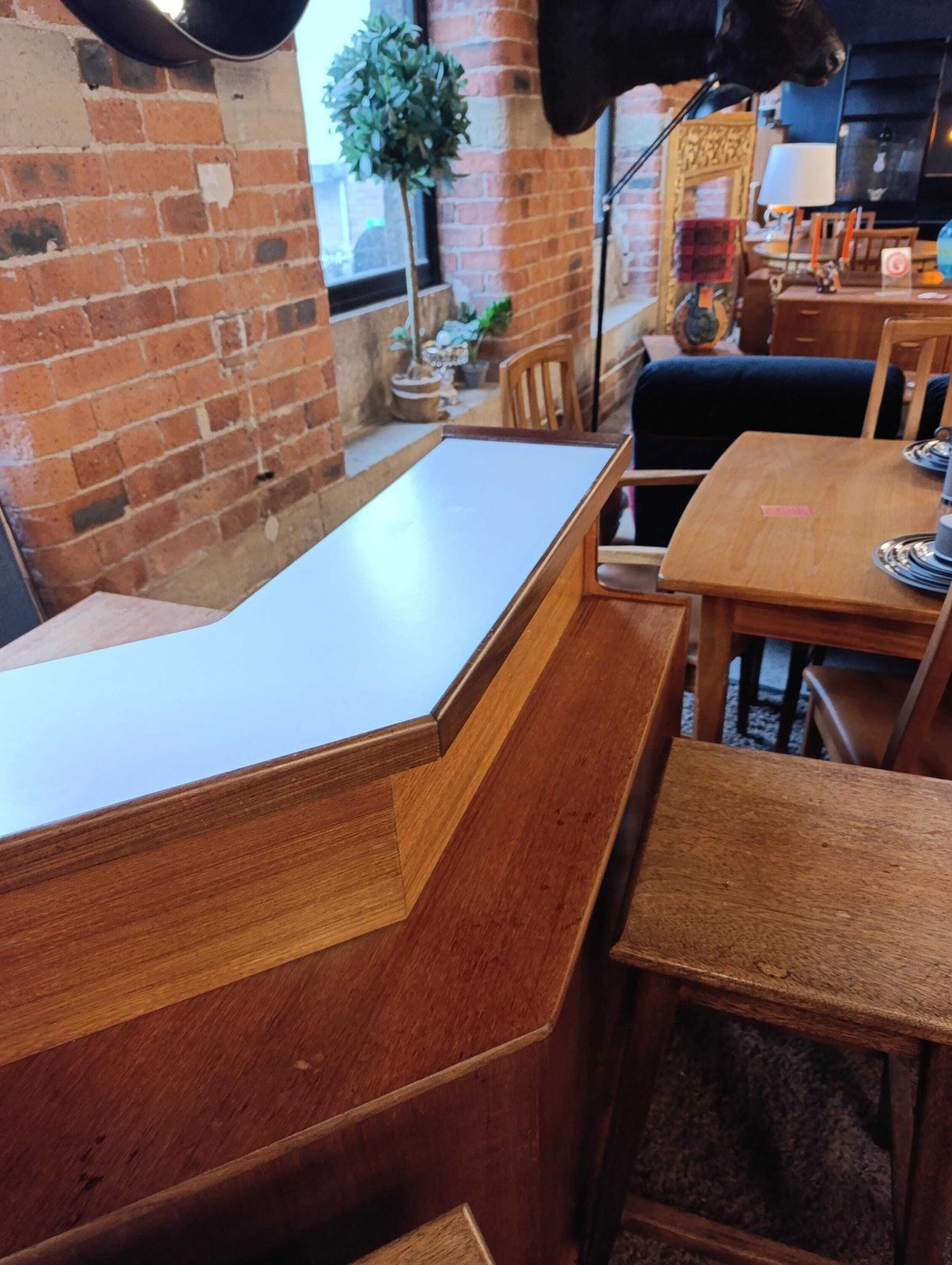 Mid Century Teak Bar / Cocktail Cabinet By Turnidge Of London photo 1250.0