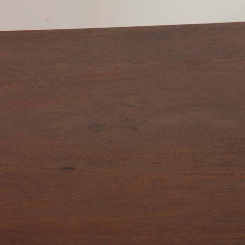 Geometric Wooden Side Table Dating From The 1940s photo 1410.0