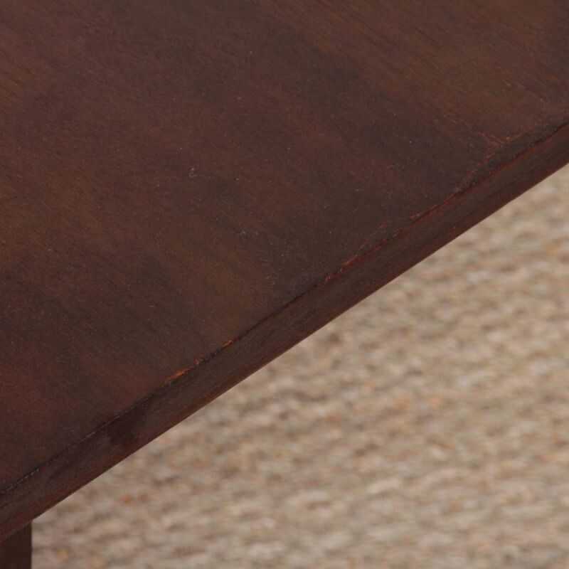 Geometric Wooden Side Table Dating From The 1940s photo buy