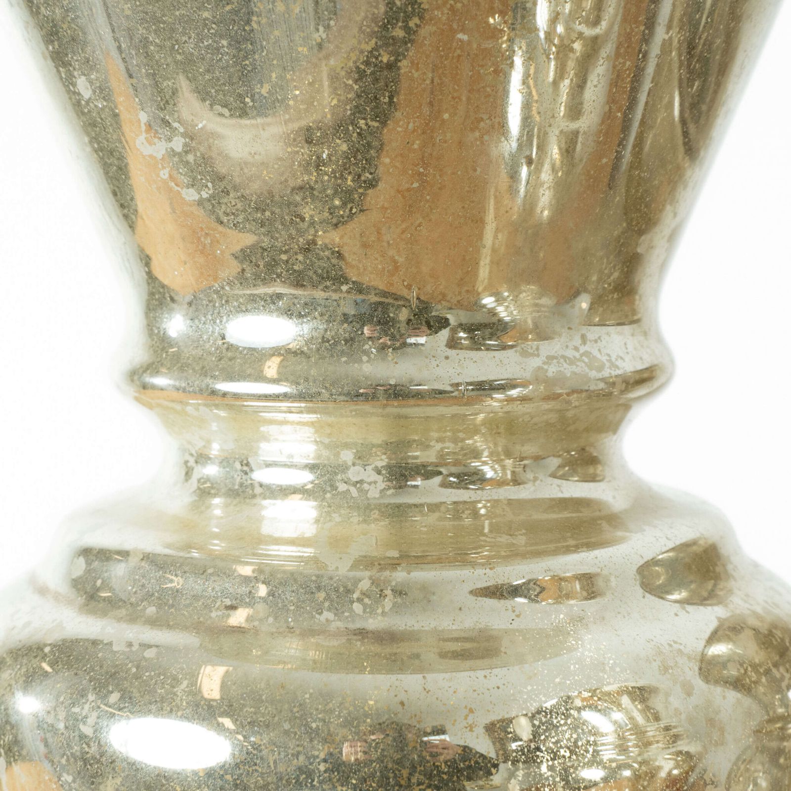 Mercury Glass Vases, 1800s, Antique photo for sale