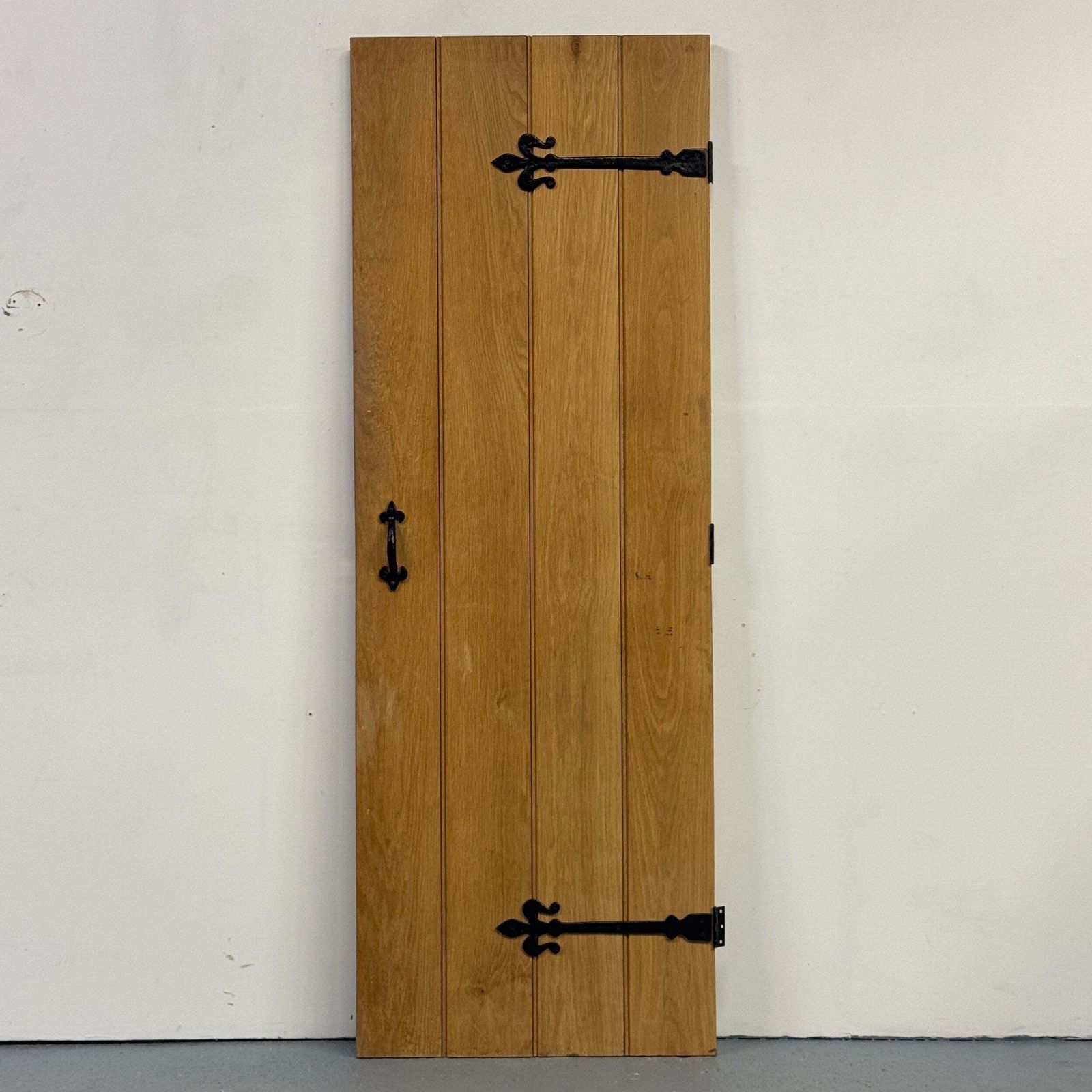 Antique Victorian Pine Latch Door   192.5cm X 68cm X 2.5cm photo Home Fixtures