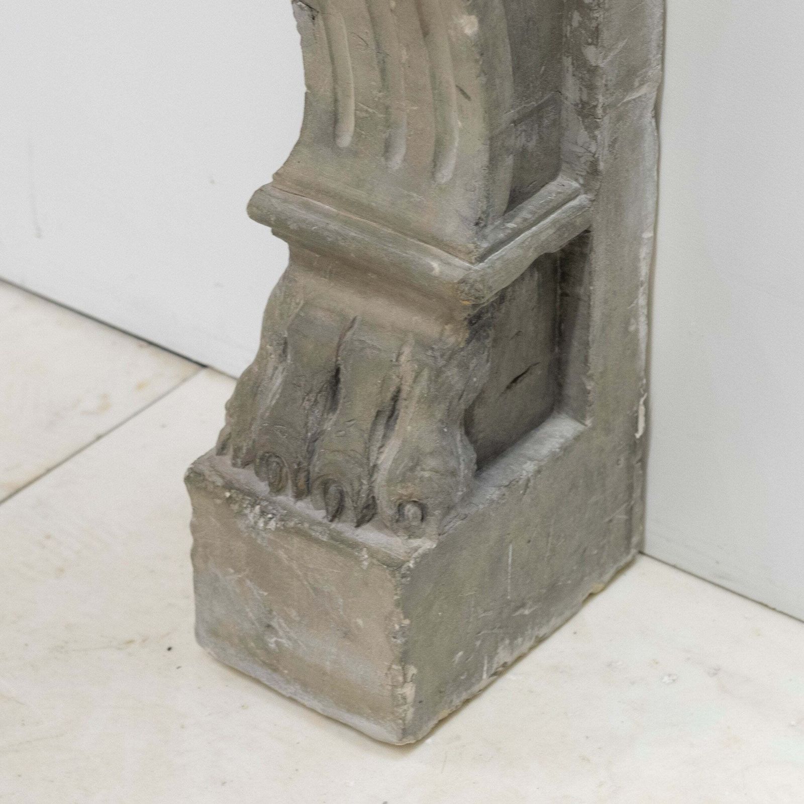 Ornate Carved Antique Stone Fireplace Surroud photo buy
