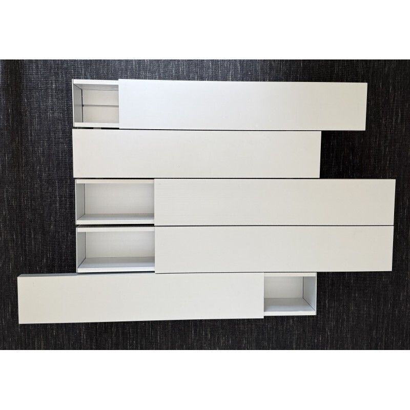 Set Of 5 Horizontals Shelves By Shigeru Uchida For Pastoe photo furniture