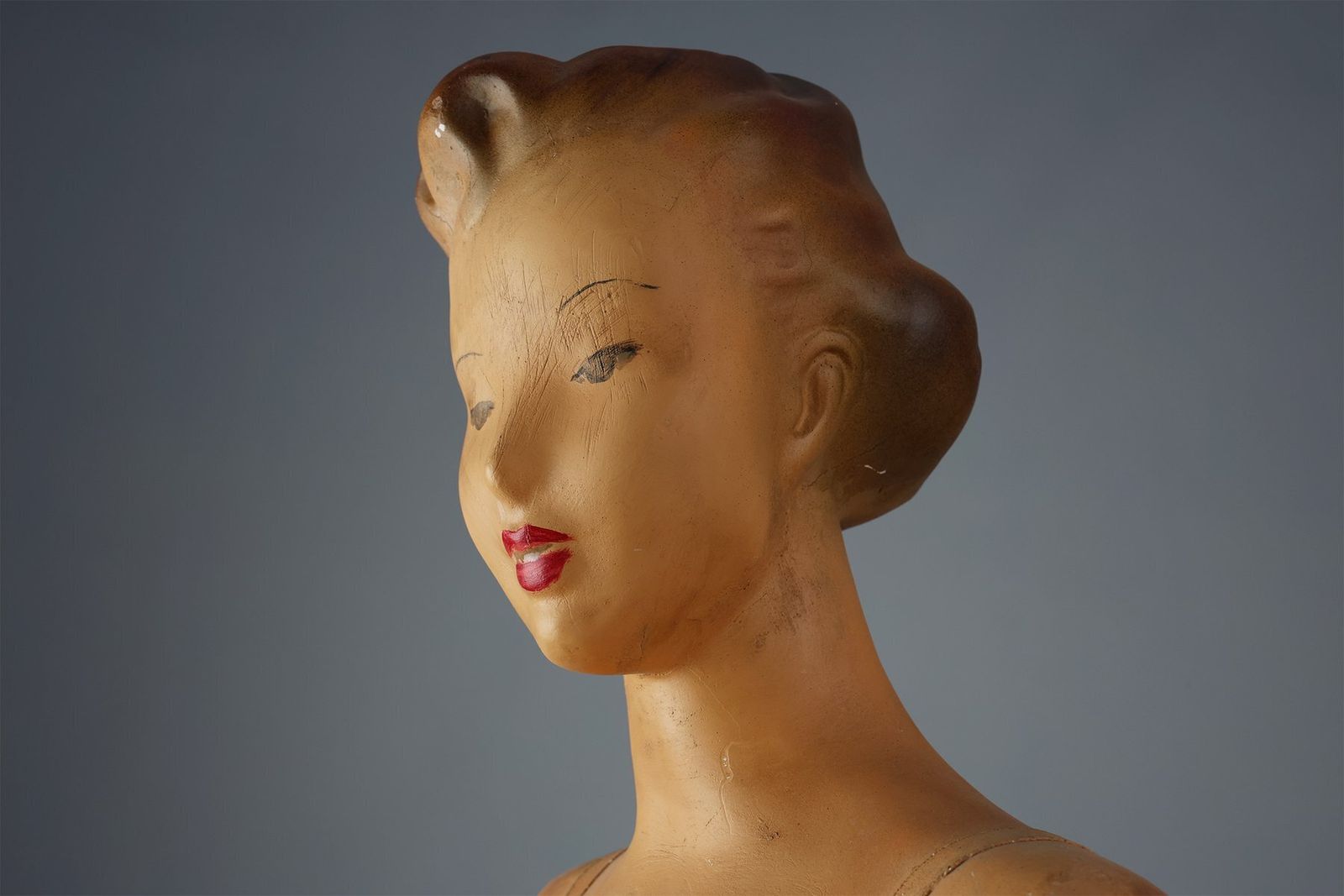 Large Art Deco Display Sculpture By Novita For Dior, France, 1920s photo vintage