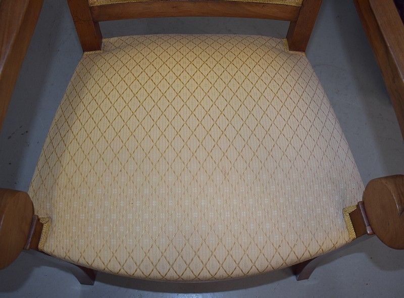 Restoration Armchair Walnut 19th photo buy