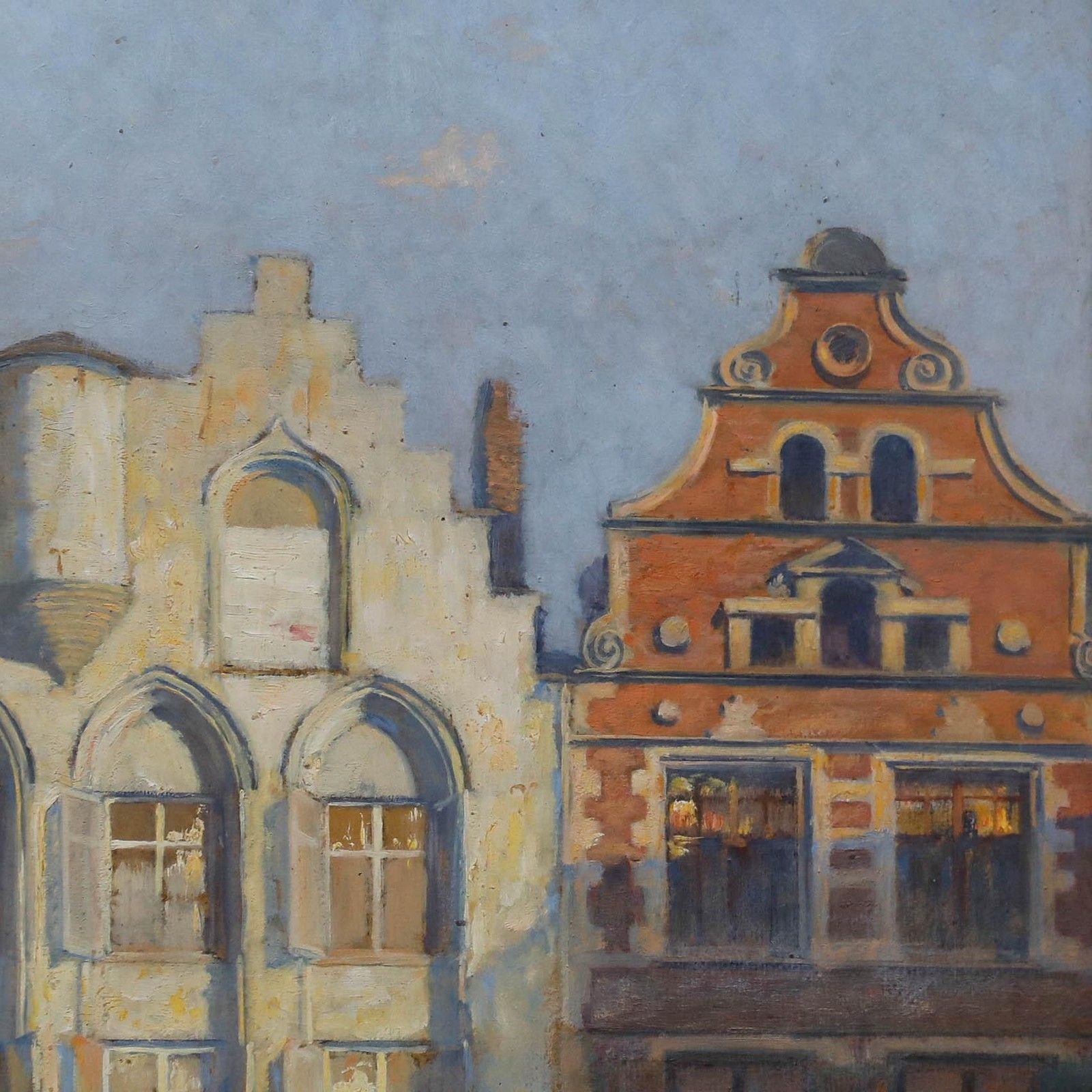 Dilly Georges Hippolyte (1876 1942) Framed Early 20th Century Oil, Arras photo buy