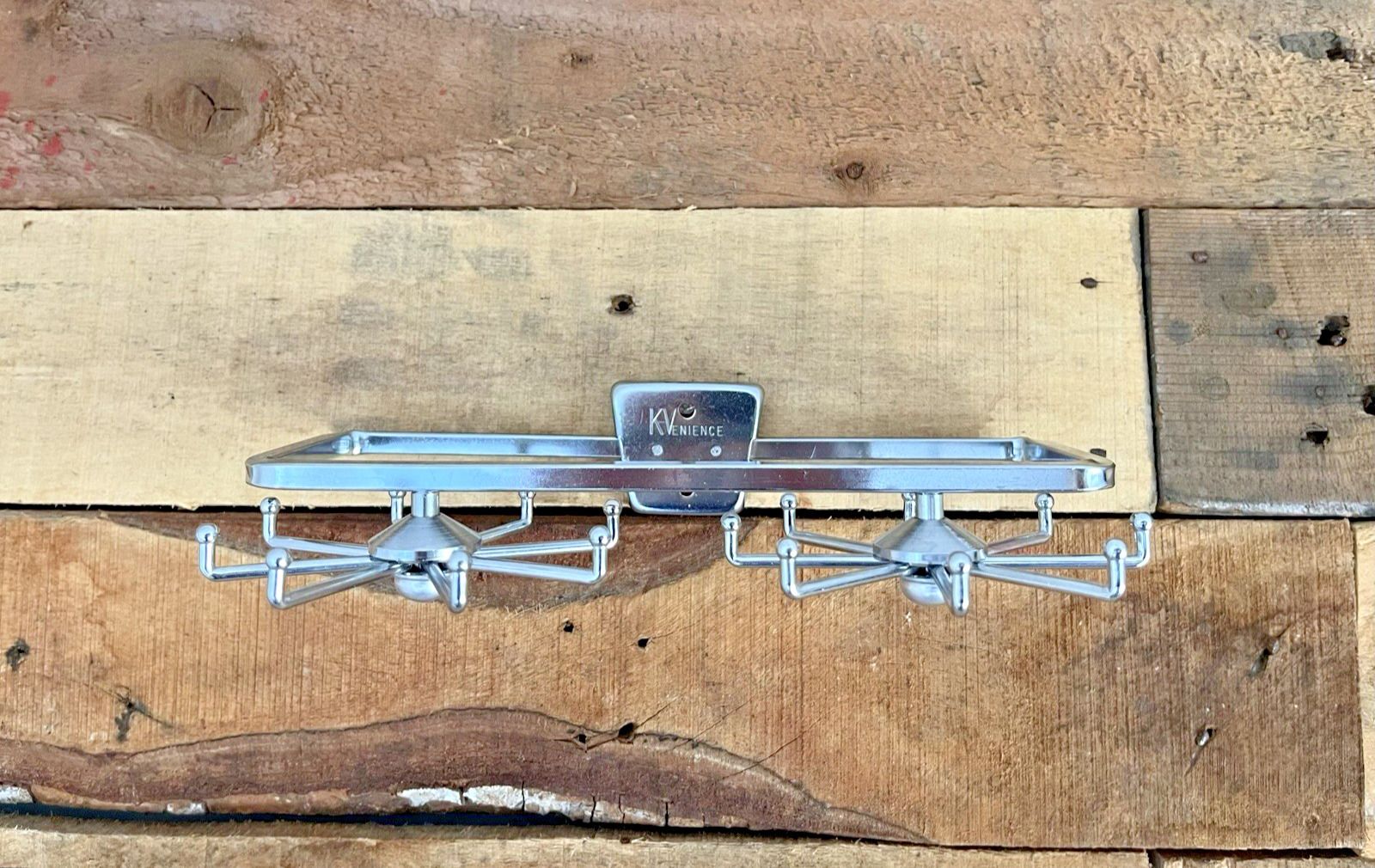 Mid Century Modern 60's Atomic Sputnik Revolving Tie Hook Stand Rack Jewellery photo furniture