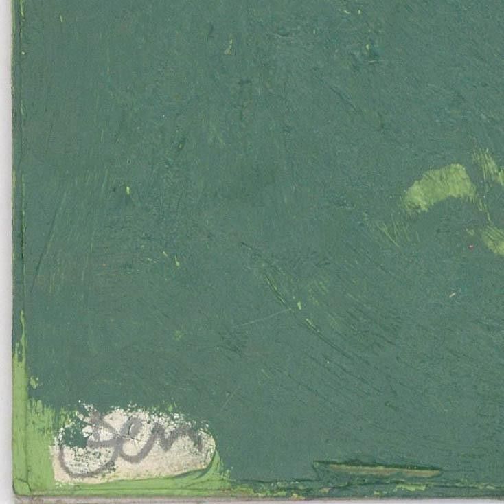 Ben Carrivick Contemporary Oil, Contours Of A Face photo Art
