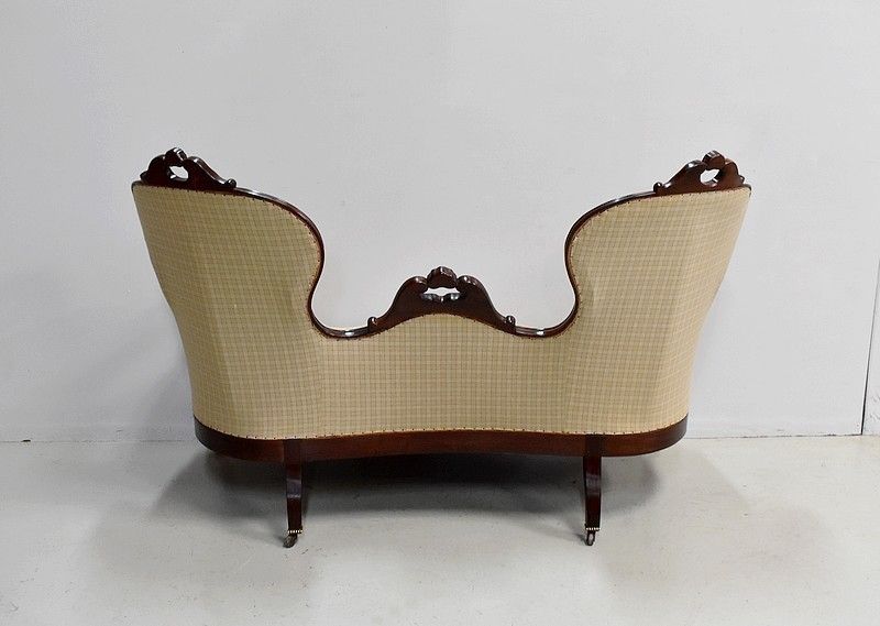 Napoléon III Wing Sofa, 19th Century photo Furniture