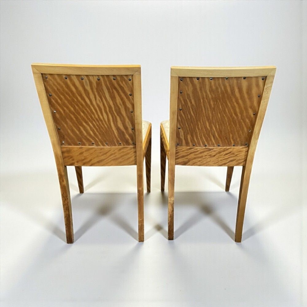 Pair Of Art Deco Side/Bedroom Chairs photo vinterior