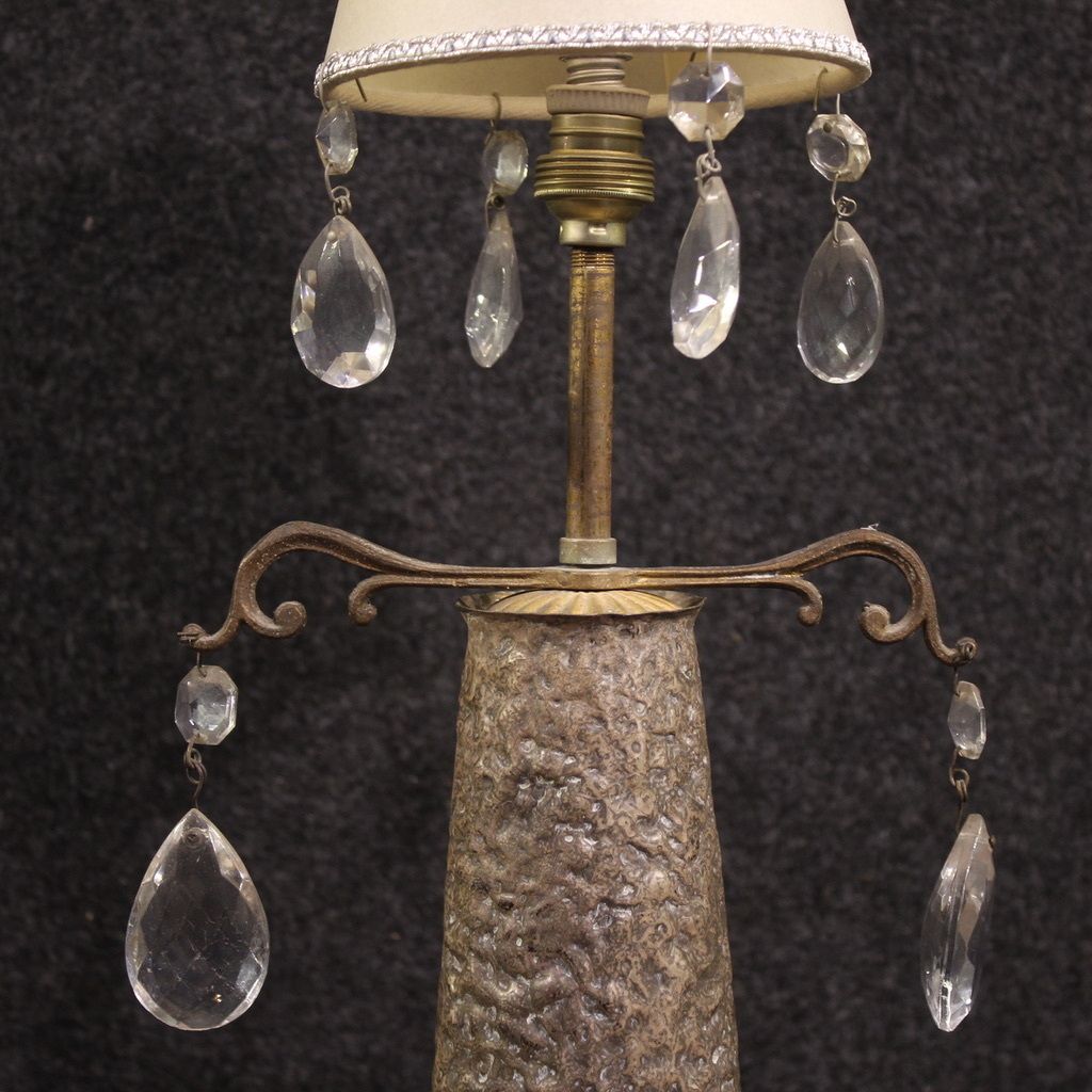 20th Century Italian Lamp Stamped Bragalini Bologna photo Lighting