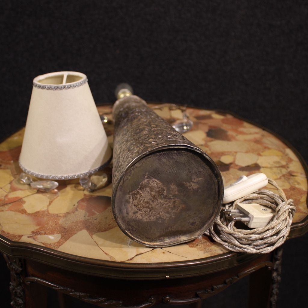 20th Century Italian Lamp Stamped Bragalini Bologna photo vintage