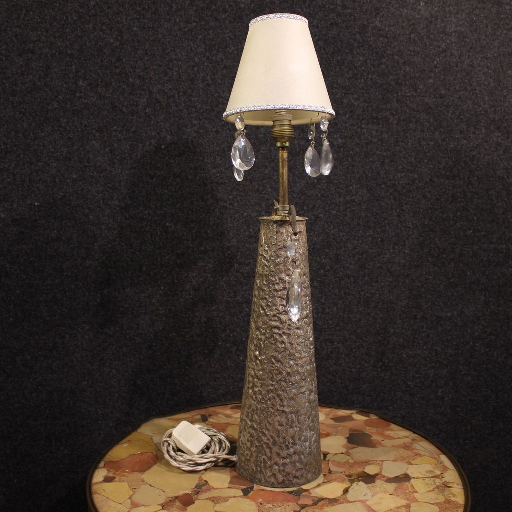 photo furniture 20th Century Italian Lamp Stamped Bragalini Bologna