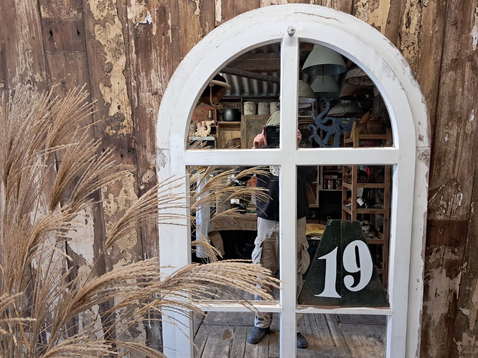 Arch Top Mirrored Window No19, 1970s photo furniture