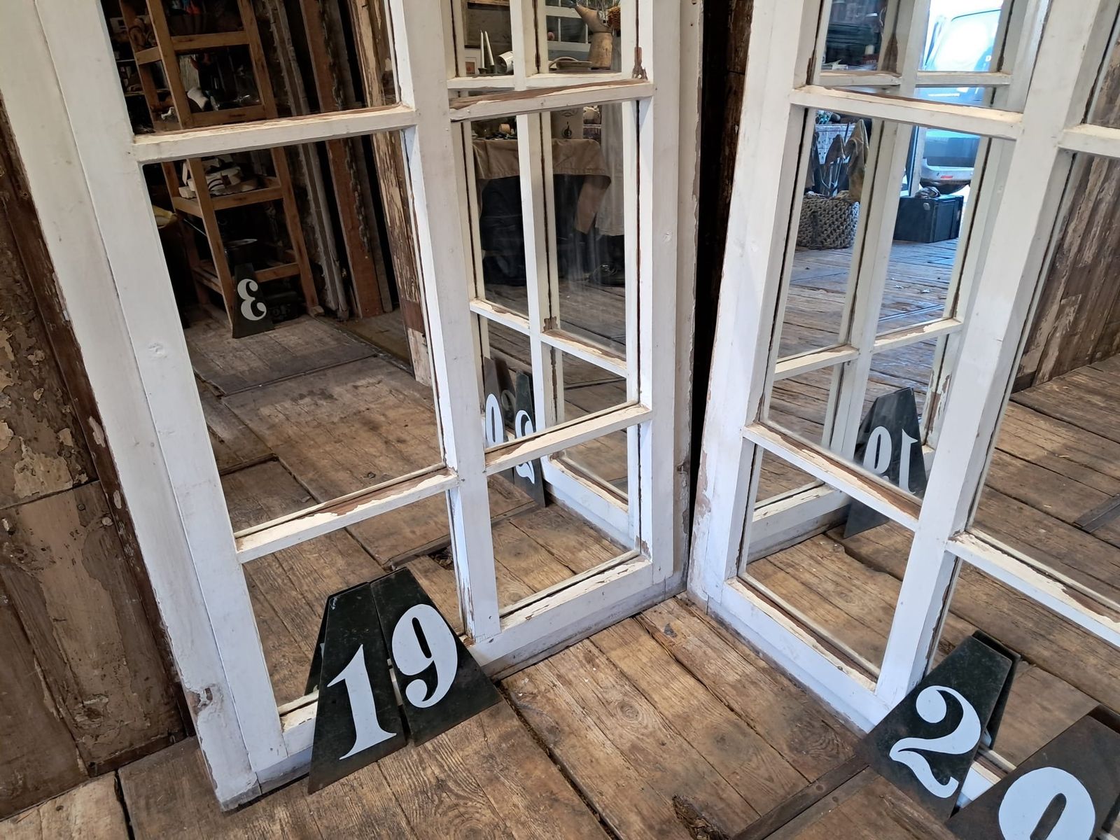 Arch Top Mirrored Window No19, 1970s photo 795.0