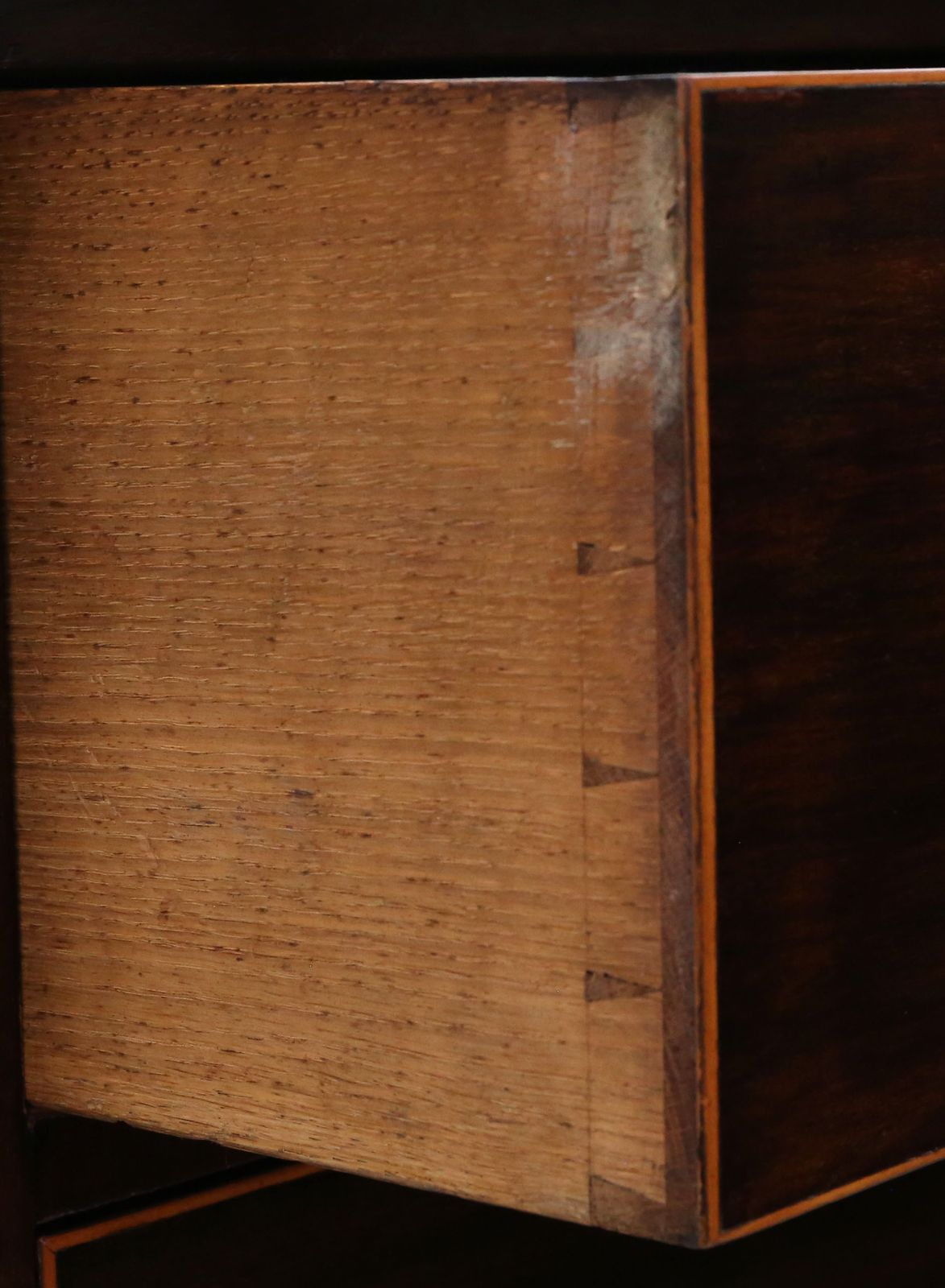 Antique Fine Quality 19th Century Inlaid Mahogany Chest Of Drawers   Mawer & Stephenson photo buy