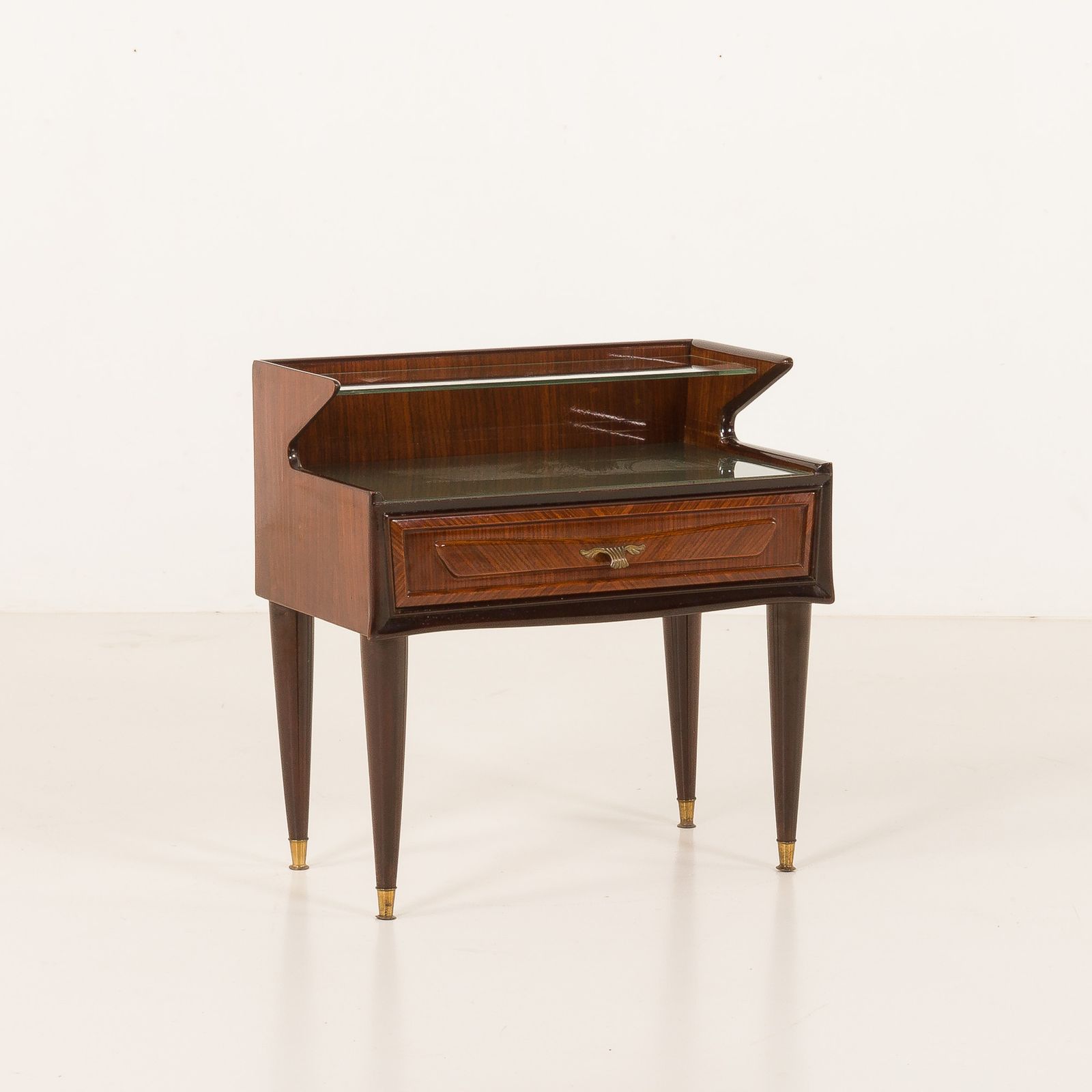 Italian Mid Century Side Table In The Style Of Paolo Buffa, 1950s photo Furniture