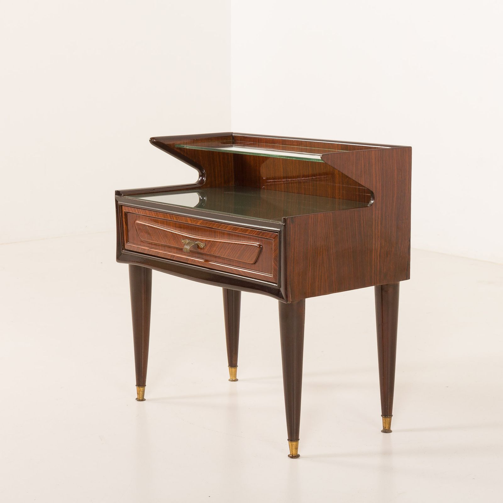photo for sale Italian Mid Century Side Table In The Style Of Paolo Buffa, 1950s