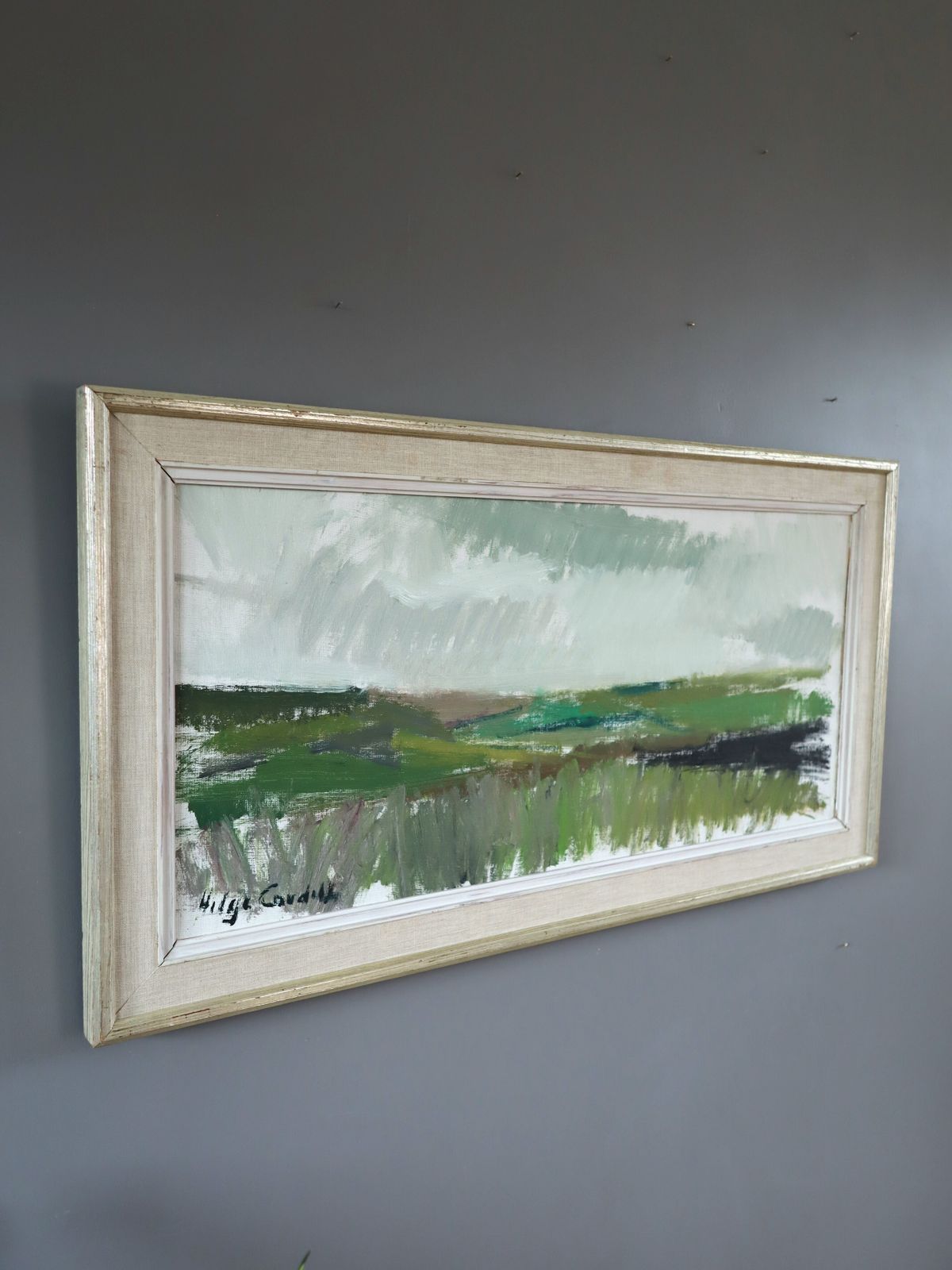 Earth And Air Oil Painting, Modernist photo Art