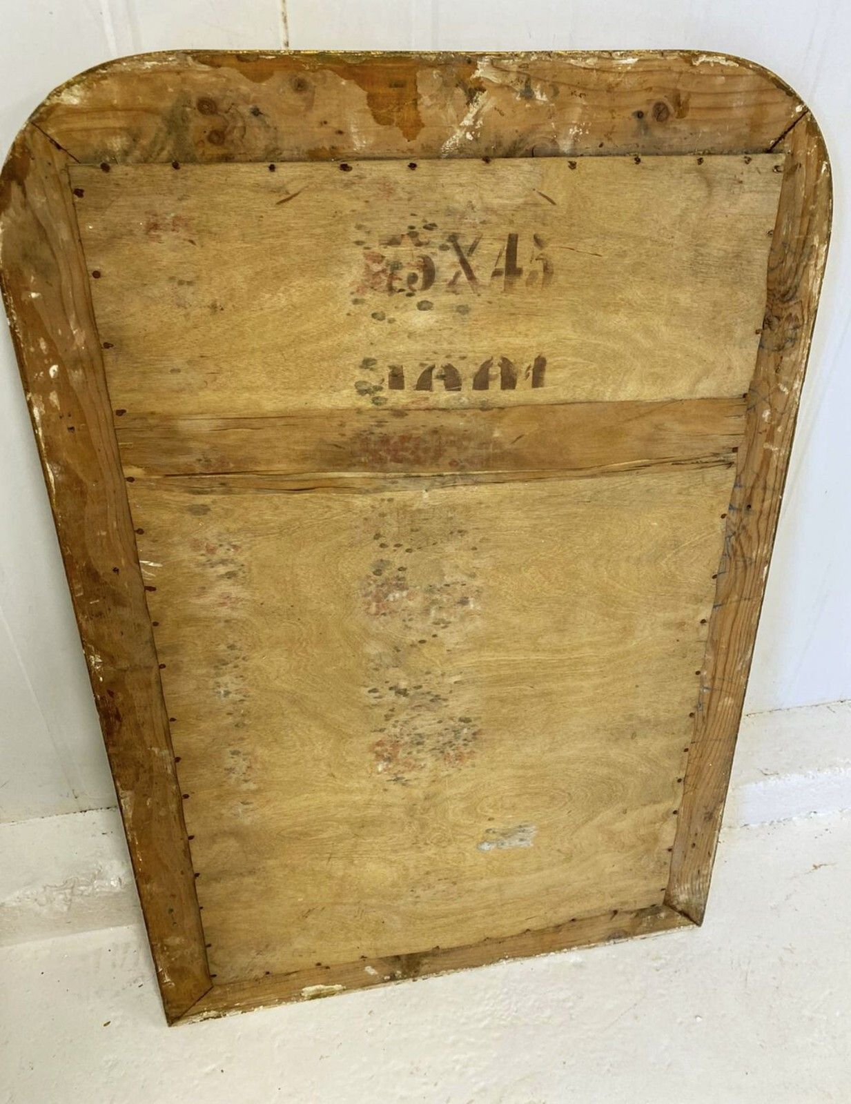French Louis Phillipe Style Guilded Antique Mirror Delivery Available 0011. photo vintage