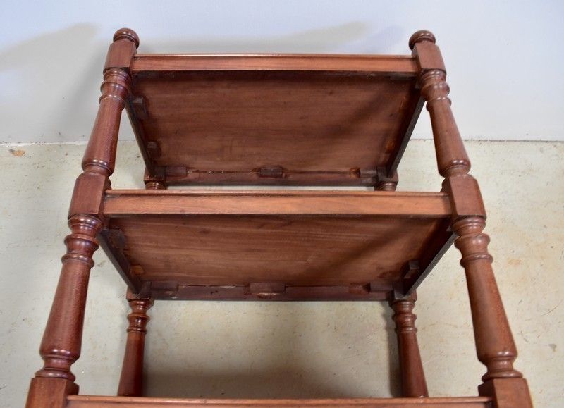 Furniture Shelf Serving Mahogany Blond , 19th photo