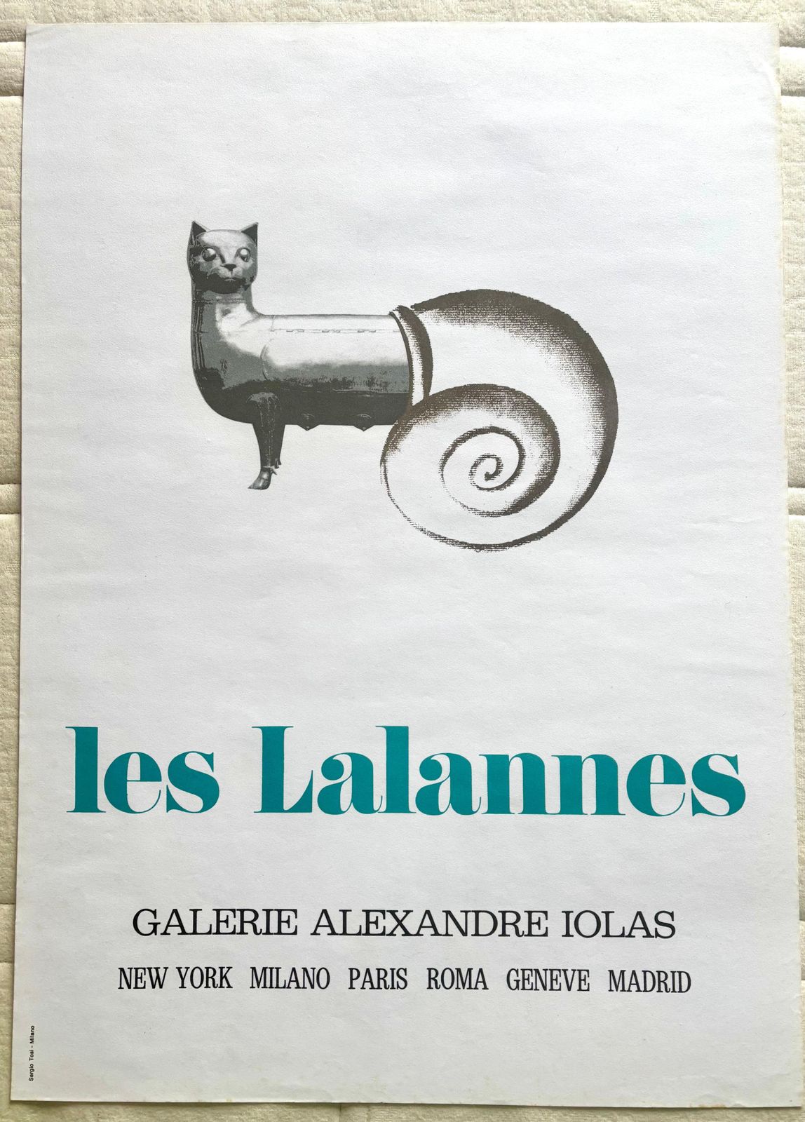 François Xavier Lalannefrançois Xavier Lalanne, Chat Polymorphe 19681968 photo for sale