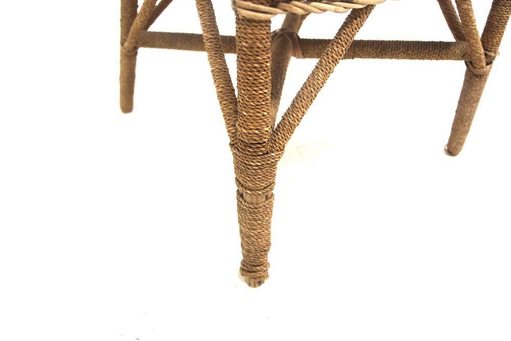 Vintage Rattan Armchair, Sweden, 1950s photo 340.0
