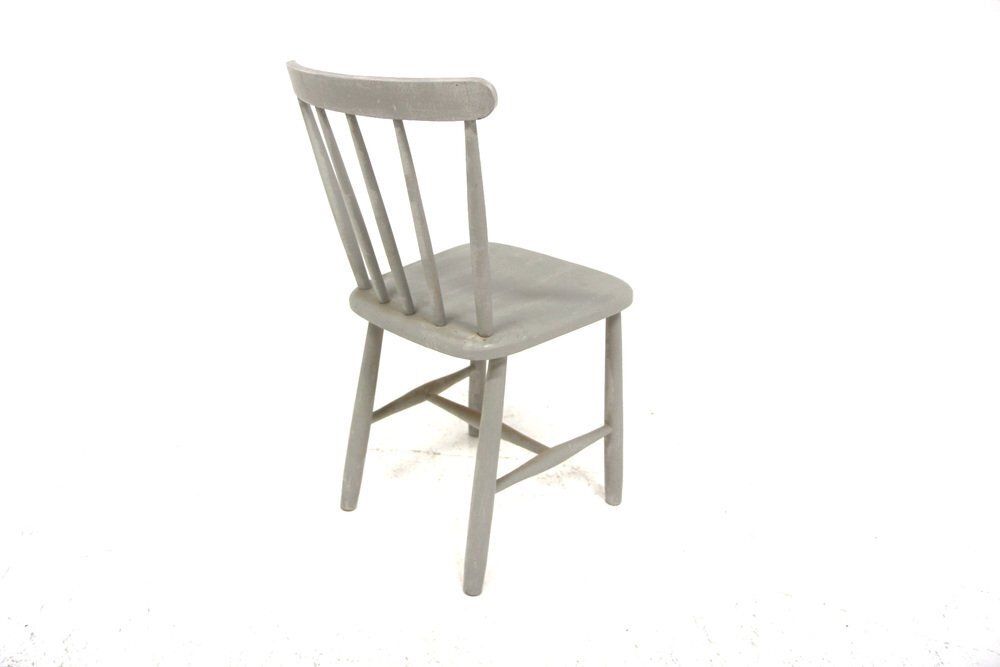 Scandinavian Beechwood Chair, Sweden, 1960s photo for sale