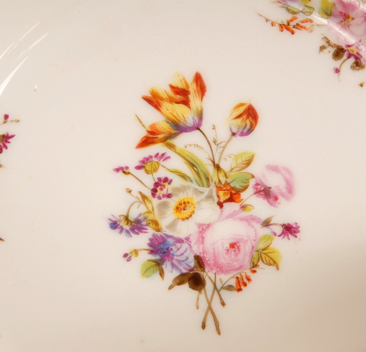 18th Century Porcelain Luncheon Set From Meissen Porcelain, Set Of 23 photo buy