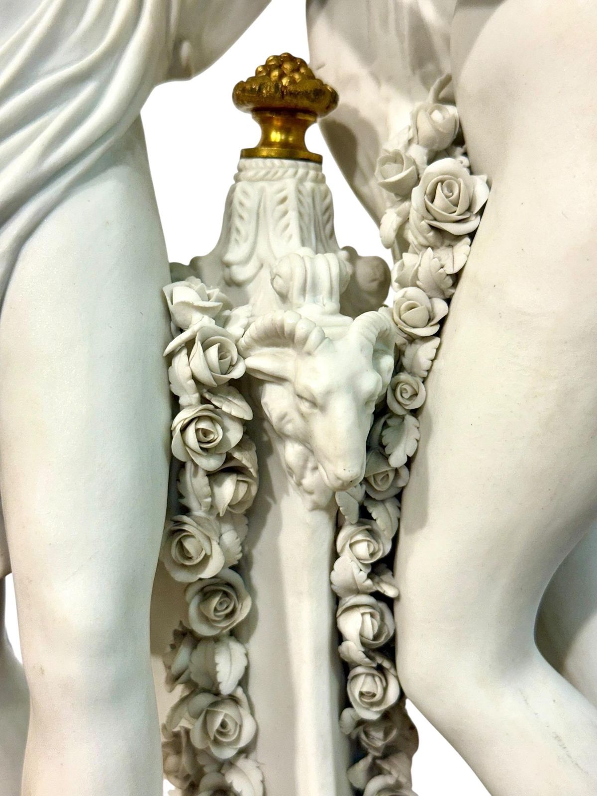 Pair Of Bisque Porcelain Figural Groups, Sèvres Style, Late 19th Century photo buy