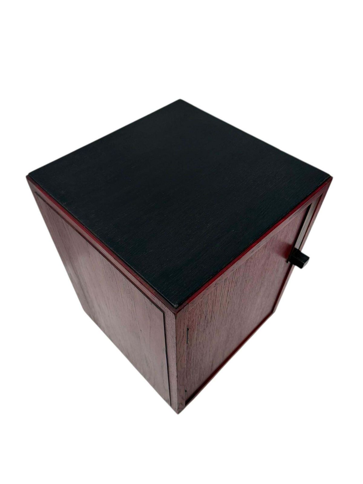 photo for sale Two Art Deco Modernist Nightstands By A.H. Jansen For L.O.V. Oosterbeek, 1920s