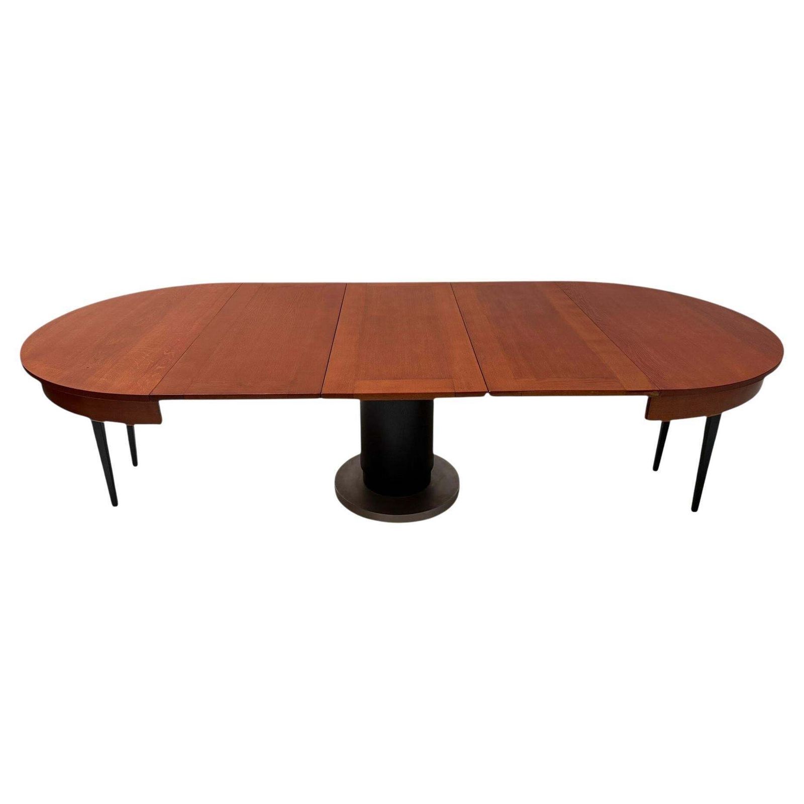 Art Deco Modernist Round Extendable Dining Room Table By Hendrik Wouda, 1931