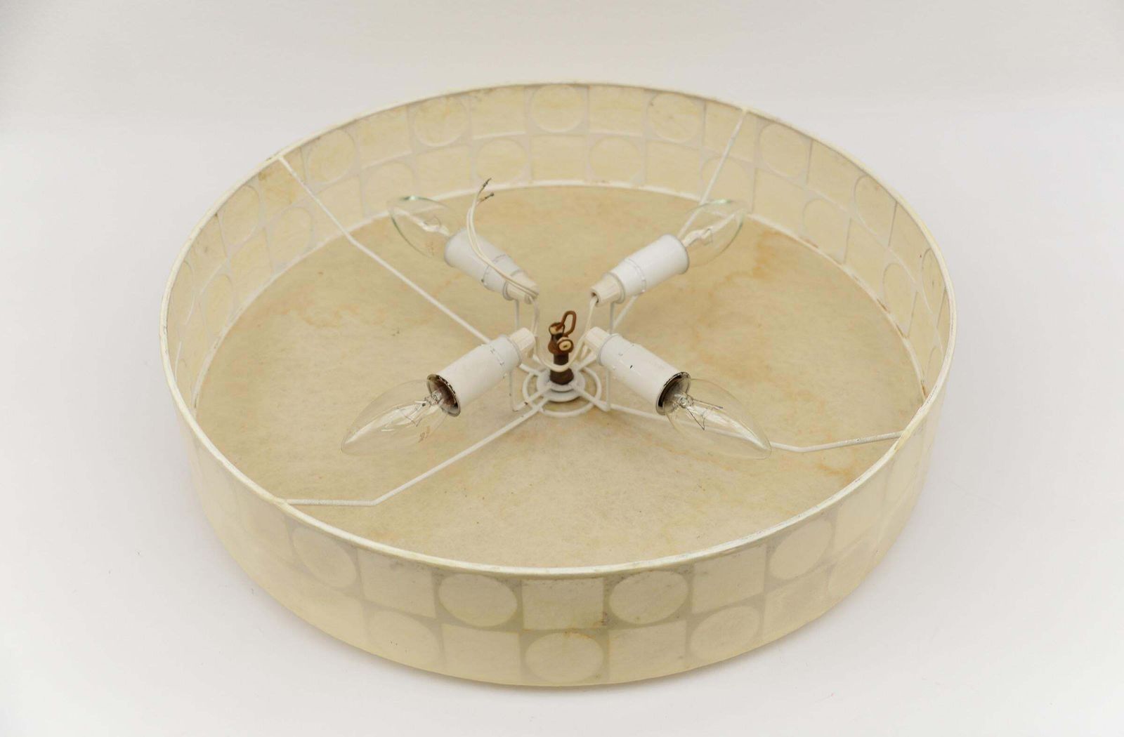 photo buy Lovely Cocoon Ceiling Light By Friedel Wauer For Goldkant, 1960s Germany