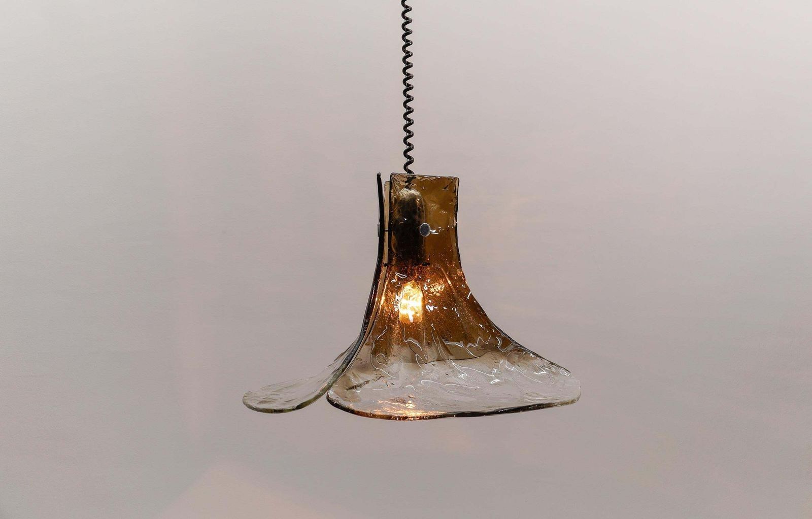 Carlo Nason Mazzega Pendant Lamp For J.T. Kalmar In Murano Glass, 1970s photo vinterior