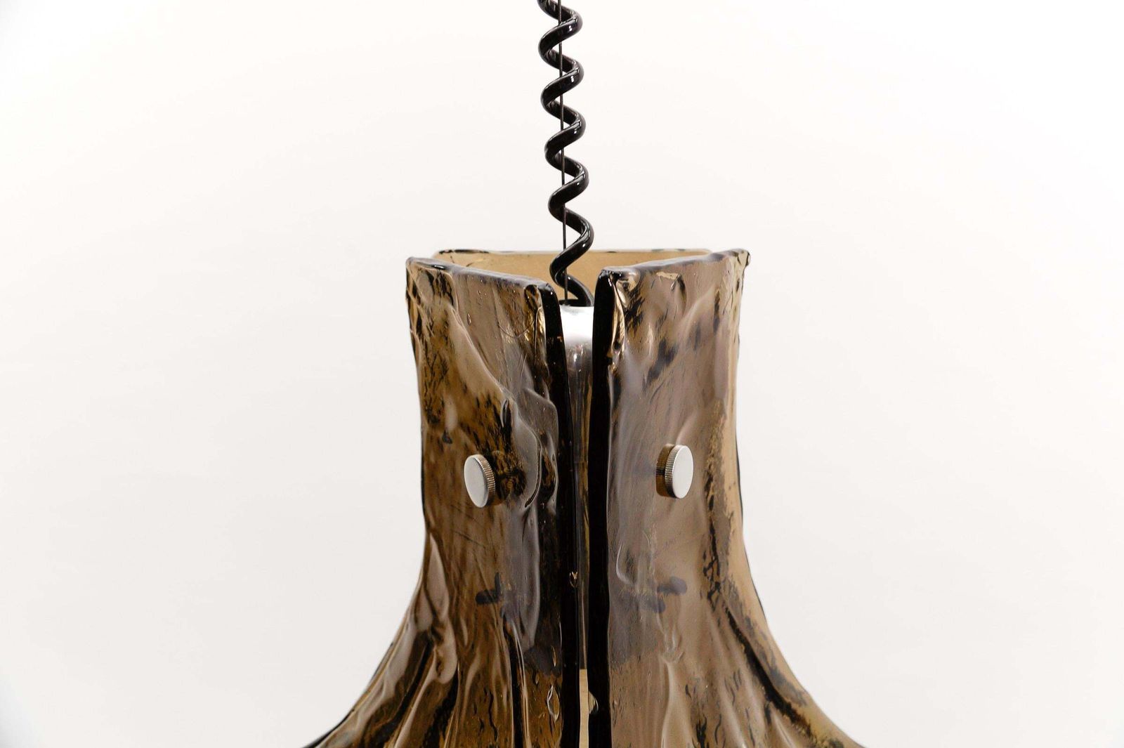 photo furniture Carlo Nason Mazzega Pendant Lamp For J.T. Kalmar In Murano Glass, 1970s