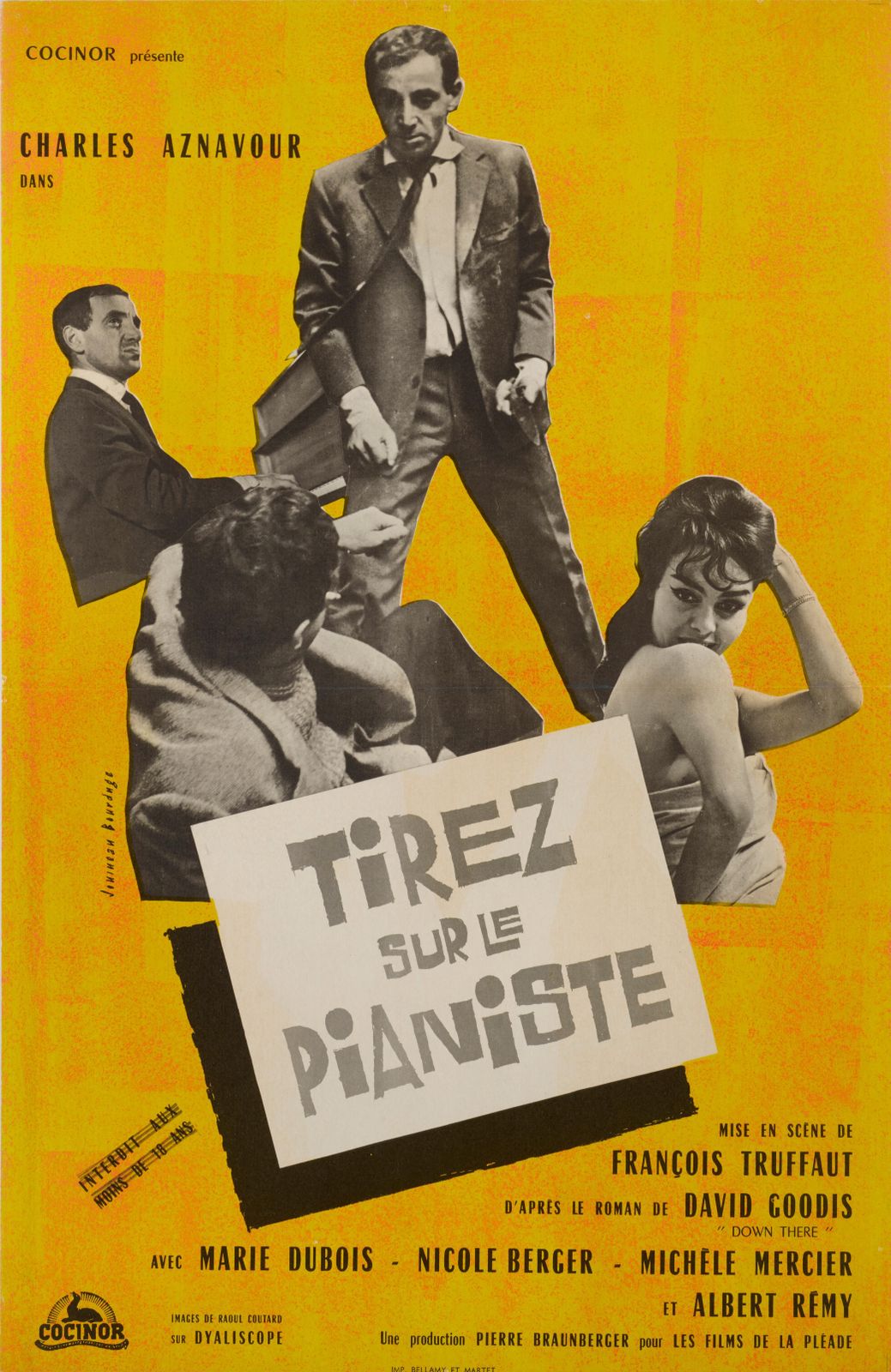 Tirez Sur Le Pianiste / Shoot The Piano Player photo for sale
