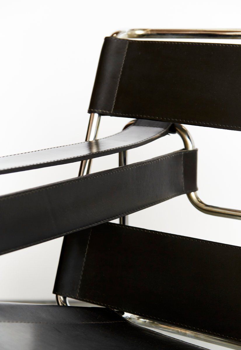 photo for sale B3 Wassily Chair By Marcel Breuer For Gavina, 1970s