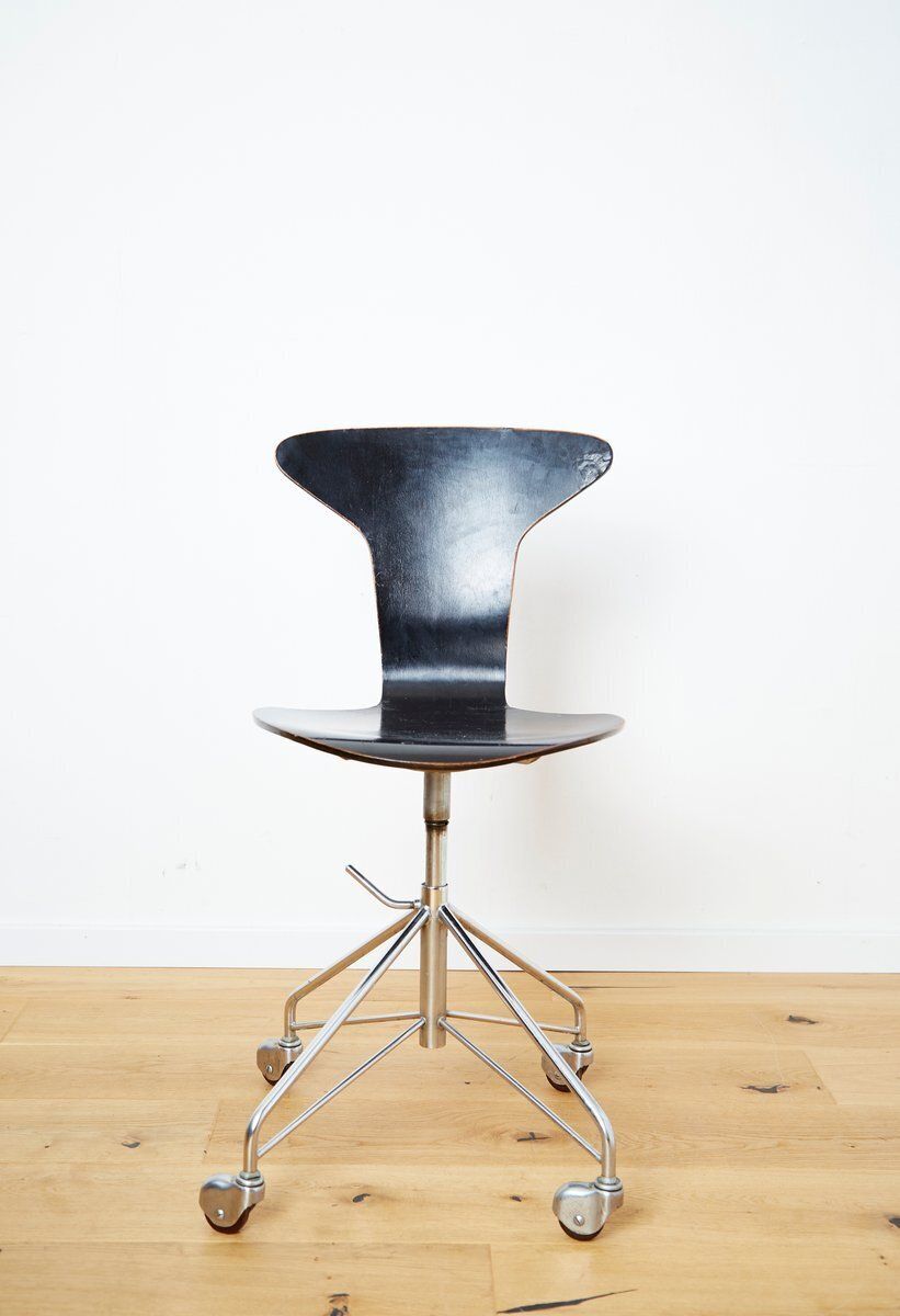 Model 3115 Mosquito Munkegaard School Chair By Arne Jacobsen For Fritz Hansen, 1960s