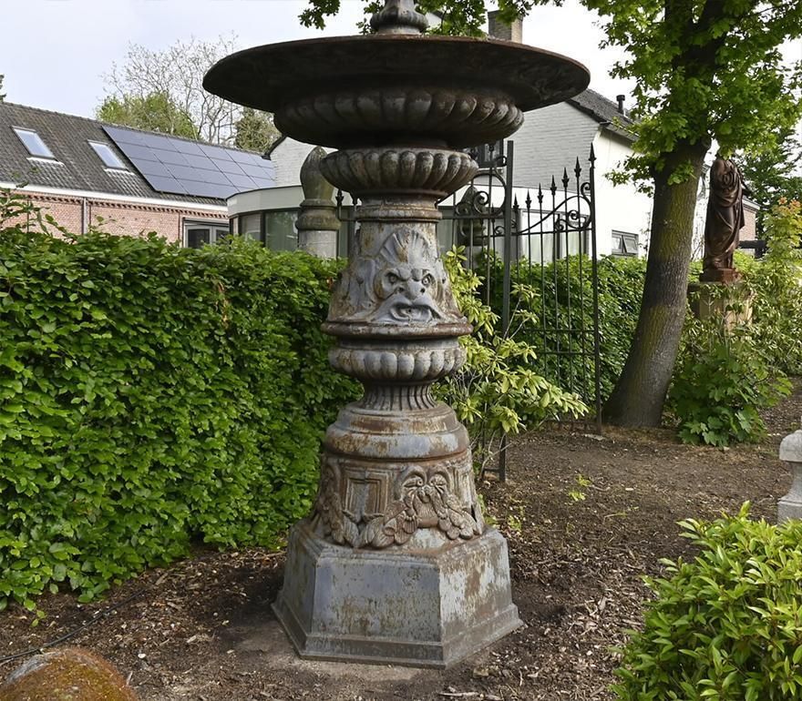 Very Large Cast Iron Fountain 20th Century photo for sale