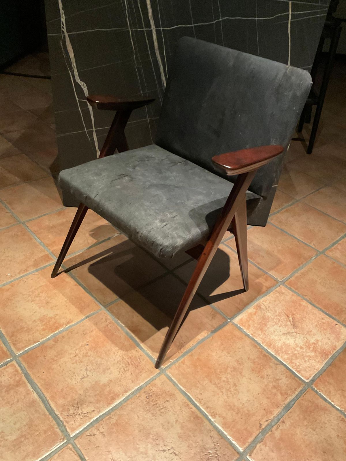 photo furniture Ico Parisi   Armchair With Arm Rest   Made In Italy 1950s