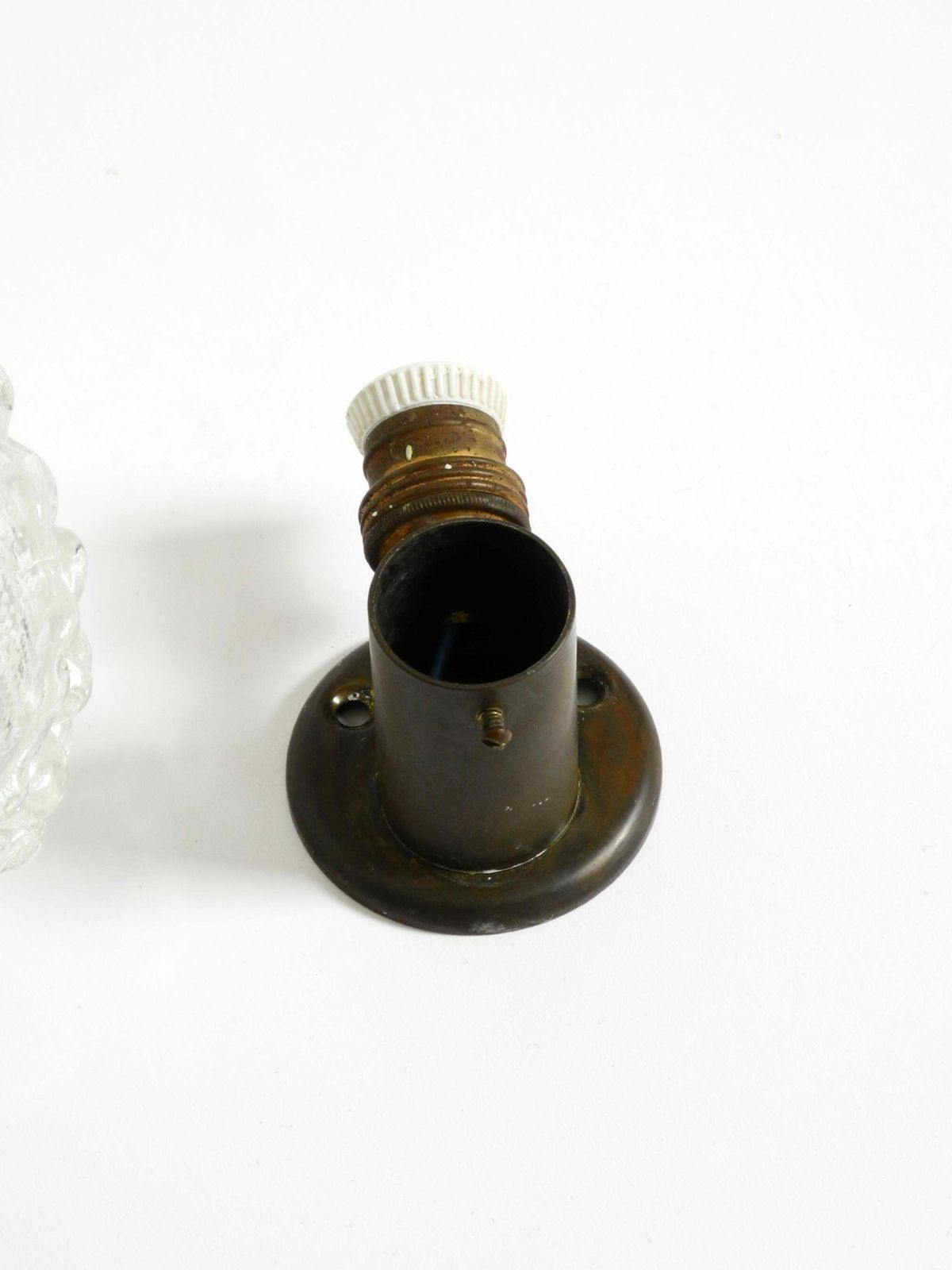 photo vinterior Original 1960s Italian Barovier & Toso Murano Glass Wall Lamp