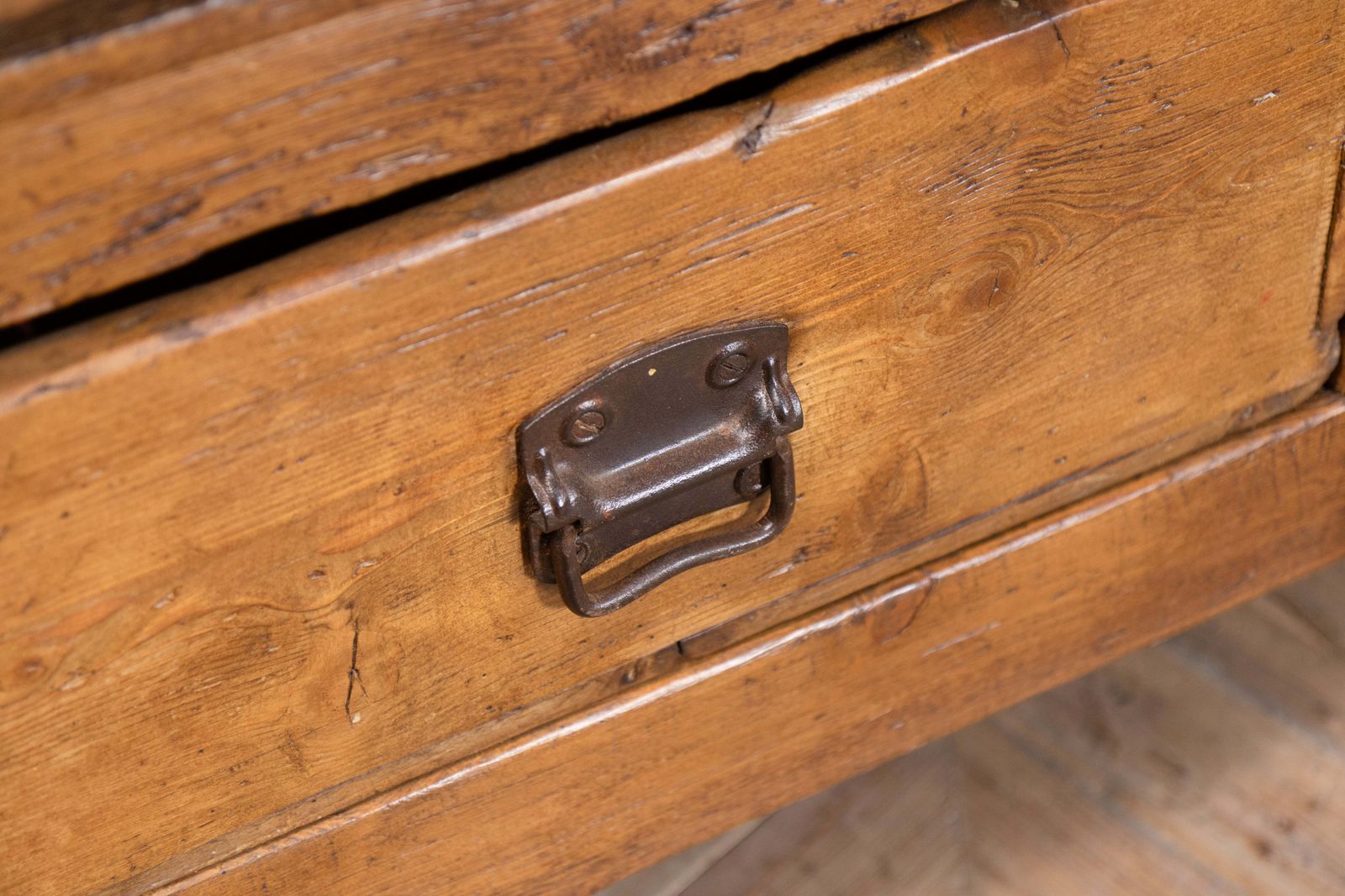Butchers Block Workspace Sideboard Table photo vinterior