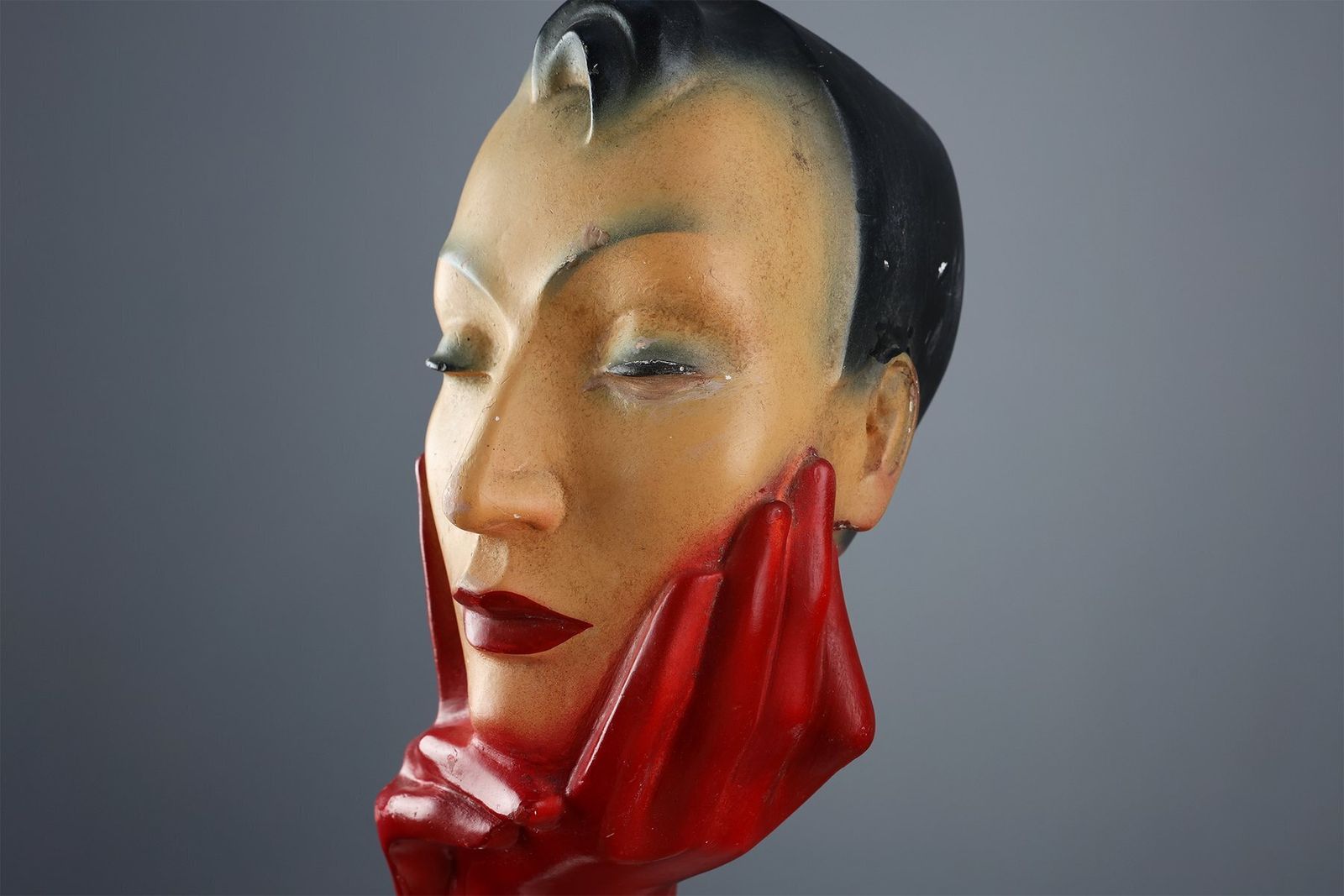 Large Art Deco Display Sculpture From Dior, France, 1920s photo vinterior