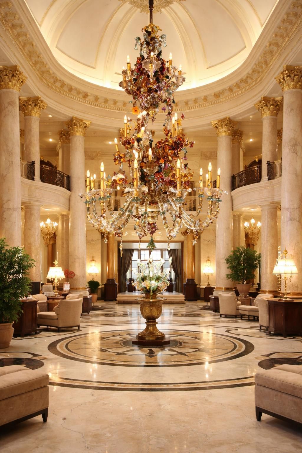 Venetian Rezzonico Chandelier 27 Arms, Murano photo furniture