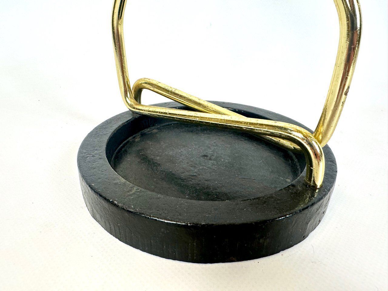 Mid Century Austrian Cast Iron And Brass Umbrella Stand, 1960s photo furniture