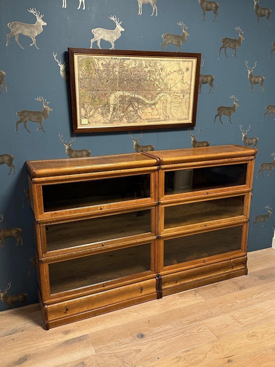 Bookcase From Globe Wernicke, 1890s, Set Of 6 photo furniture